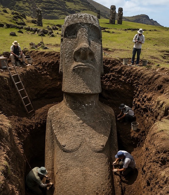 After Eden: Archeologists uncovering the hidden bodies (Ai generated)